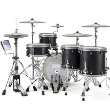 EFNOTE EFNOTE5X 5-Piece Acoustic Designed Electronic Drum Set - Black Oak