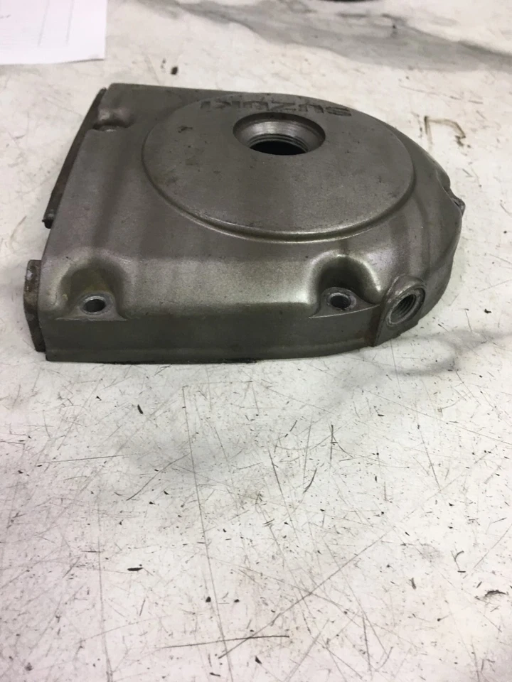 87 Suzuki SP 125 SP125 left engine stator generator cover case - Image 4 of 4