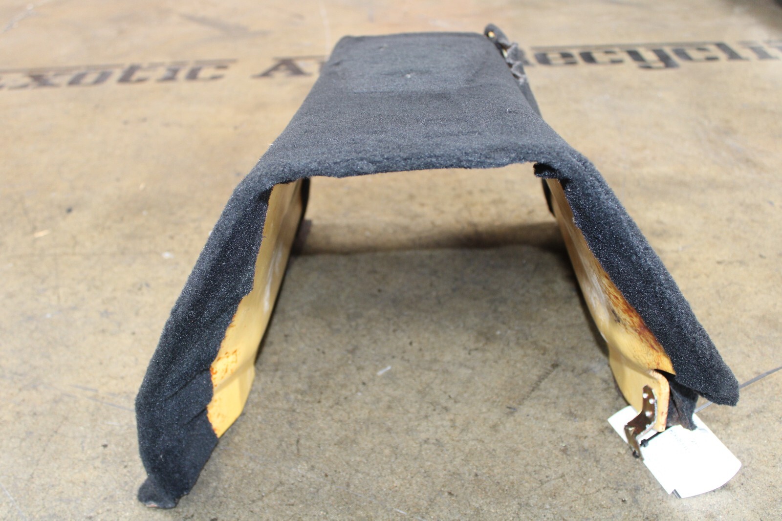 Ferrari 575, Rear Tunnel Carpet Cover, Cracked, Used, P/N 661674