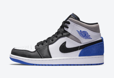 Nike Air Jordan Retro 1 SE Union Mid Game Royal Blue Black Toe 