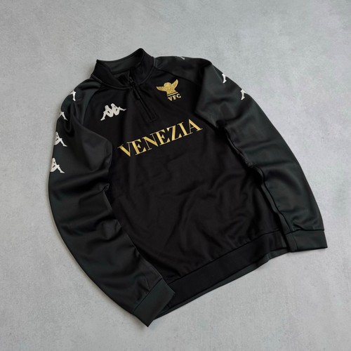 VENEZIA FC 2021 2022 1/4 ZIP MANICA LUNGA ALLENAMENTO TOP KAPPA ADULTO TAGLIA SMALL - Foto 2 di 5