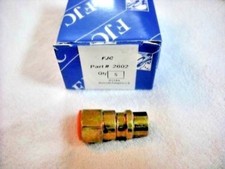R134a Service Port Adapter Straight Low-Side 1/4Flare, FJC PART# 2602