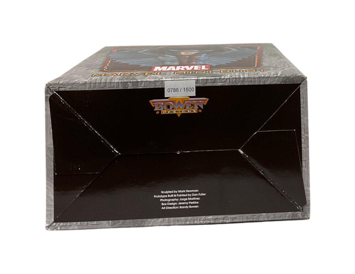 ✺ BARON BLOOD ✺ MARVEL MINI BUST Bowen Designs Baron Blood Mini Bust Marvel 2006 Captain