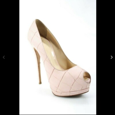 Giuseppe Zanotti piattaforme di Serpente Rosa Taglia 35 al dettaglio $750 |  eBay