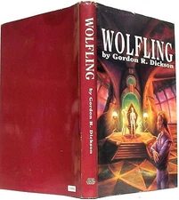 Wolfling by Gordon R. Dickson  BAEN BOOKS SFBC # 17906 [1st hardcover edition]