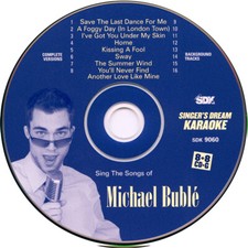Karaoke cdg multiplex 8 8 Singer's Dream SDK-9060 MICHAEL BUBLE background track