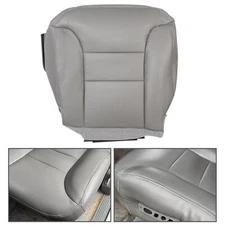 Driver Bottom Seat Cover For 95-99 Chevy Tahoe Suburban Silverado LT LS Gray