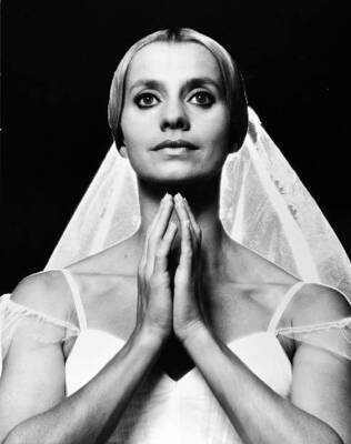 Royal Danish ballerina Kirsten Simone 1969 Ballet Dance Art Old Photo
