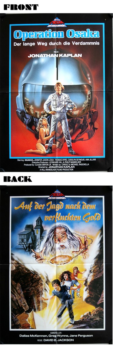 Girls of the White Orchid German video movie poster A2 Operation