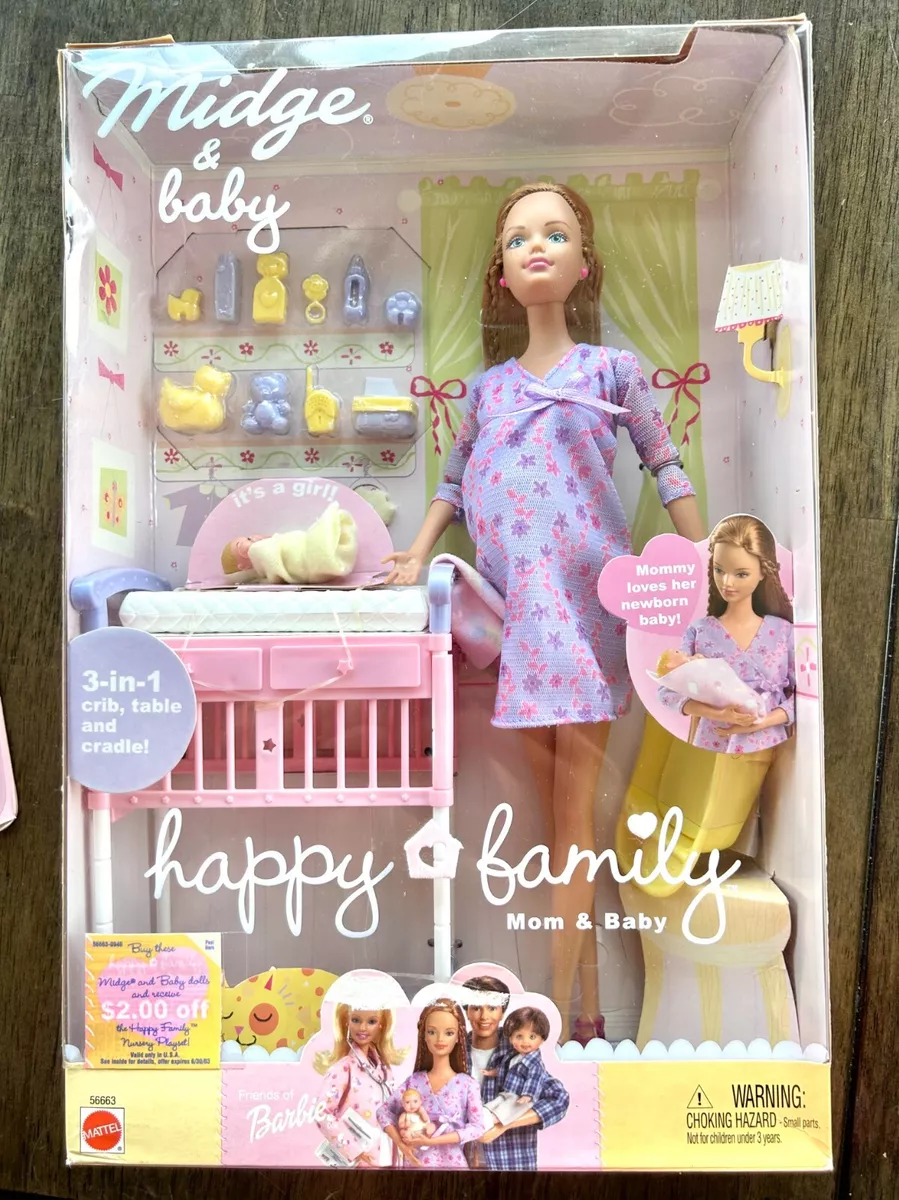 All About Midge: The Pregnant Barbie And Her Husband Allan