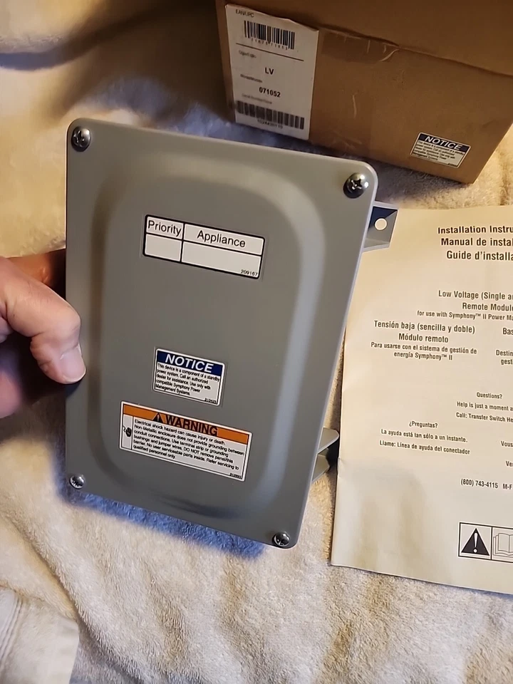 NEW Briggs & Stratton 071052 Low Voltage Module For Symphony Transfer Switch - Image 4 of 4
