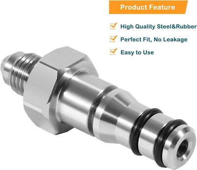 Clutch Slave Cylinder Hydraulic Line Adapter For GM LS LSX TR6060, Fitting AN-4