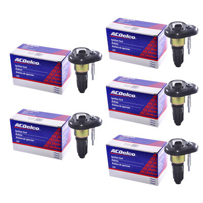 Set of 5 AcDelco Ignition Coil BS-C1395 For Chevrolet GMC Isuzu Hummer 2002-2008