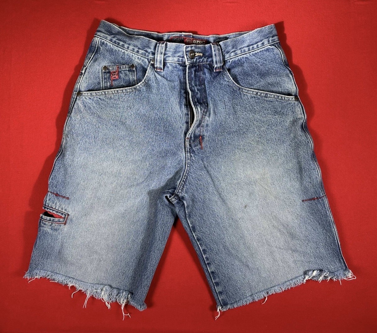 パンツ 90s-00s Oakley denim shorts jorts Vintage Oakley Industrial Denim Shorts Jorts Size 38 Y2K
