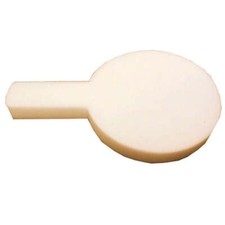 New! 2" thick WHITE LOLLIPOP SEAT RISER PAD Horse riding boost Saddle support