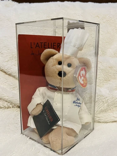 Chef Robuchon Beanie Baby Ty Extremely Rare & Hard To Find!!! Authenticated MQ! - Picture 1 of 11