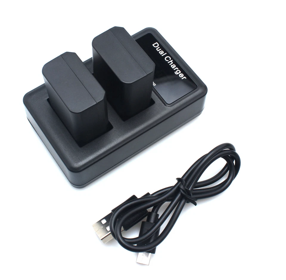 Cargador de batería de cámara NP-FW50 para Sony A5100 A6400 A6000 A6500 A7s A7II A7sii Foto 2 de 4