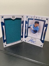 2020 National Treasures Kyle Lewis DEBUT Materials Auto Booklet /10 FOTL RC ROY