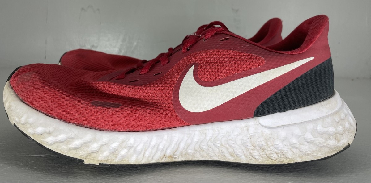 nike revolution 5 men's running shoes red