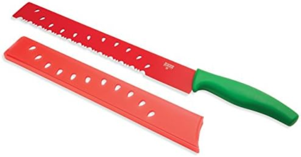 Kuhn Rikon Coltello per Avocado, Acciaio Inossidabile, Avocadomesser, GrÃ¼n, 0 c