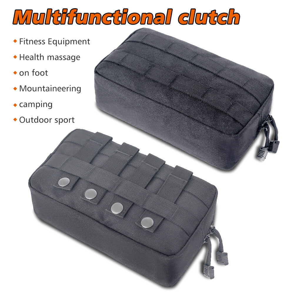 Tactical Molle Pouch EDC Multi-purpose Belt Waist Pack Bag Utility Phone Pocket