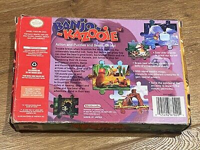 Nintendo 64 - N64 Banjo Kazooie Box (wear), Manual (Nice), Game (Nice)