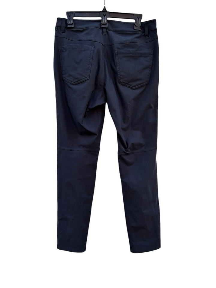 Lululemon ABC Pants Mens 30x30 Slim Fit Black 5 Pocket Straight Chino