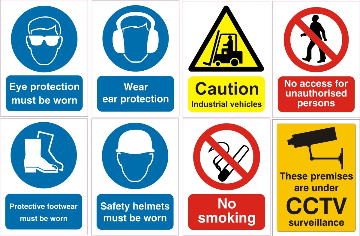 Health and 2024 safety signs