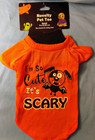 “I’m So Cute It’s Scary” Halloween Pet Tee – Size Small (New) — photo 5