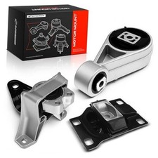 3PCS Engine Motor Mount and Transmission Mount Set Compatible with Ford Focus