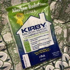 6 PK Kirby Micron Magic Hepa Filtration Vacuum Cleaner Bags For F  Twist-Style