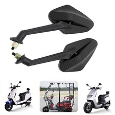 Specchio retrovisore auto elettrico doppio uso compatibile con diverse bici