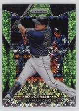 2019 Panini Prizm Tier II Lime Green Donut Circle 36/199 Ji-Man Choi #119 y0i