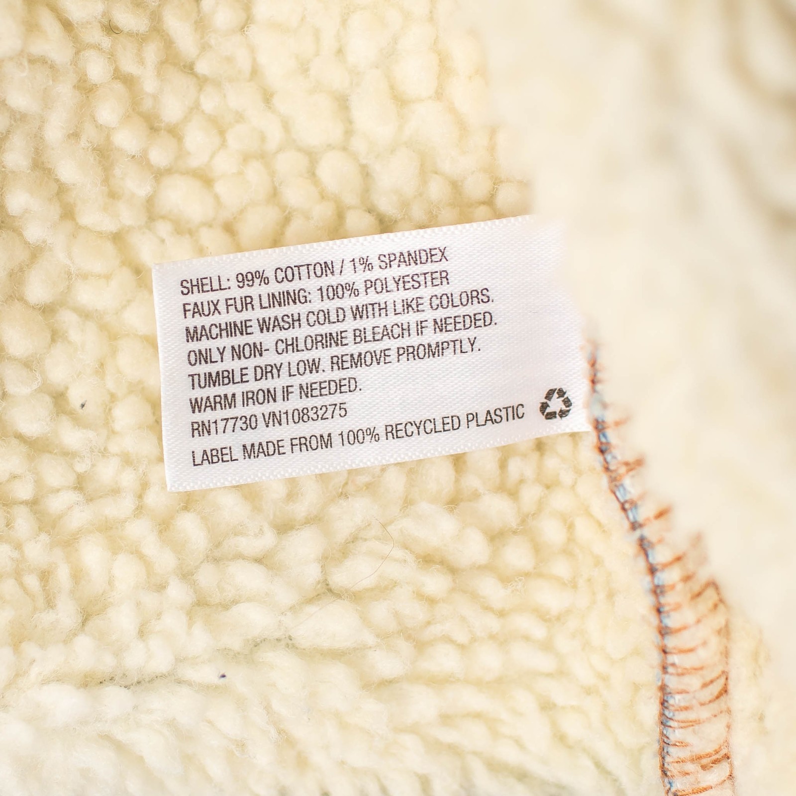 Universal Thread Sherpa Lined Denim Jacket Women’… - image 5