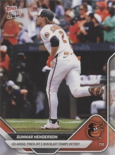 2025 Topps Now - Gunnar Henderson - MLB The Show 25 Promo Card