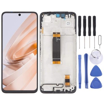 OEM LCD Screen Digitizer Full Assembly with Frame for Xiaomi Devices