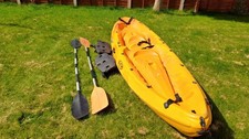  Used RTM Ocean Duo Double Sit On Top Kayak with 2 paddles
