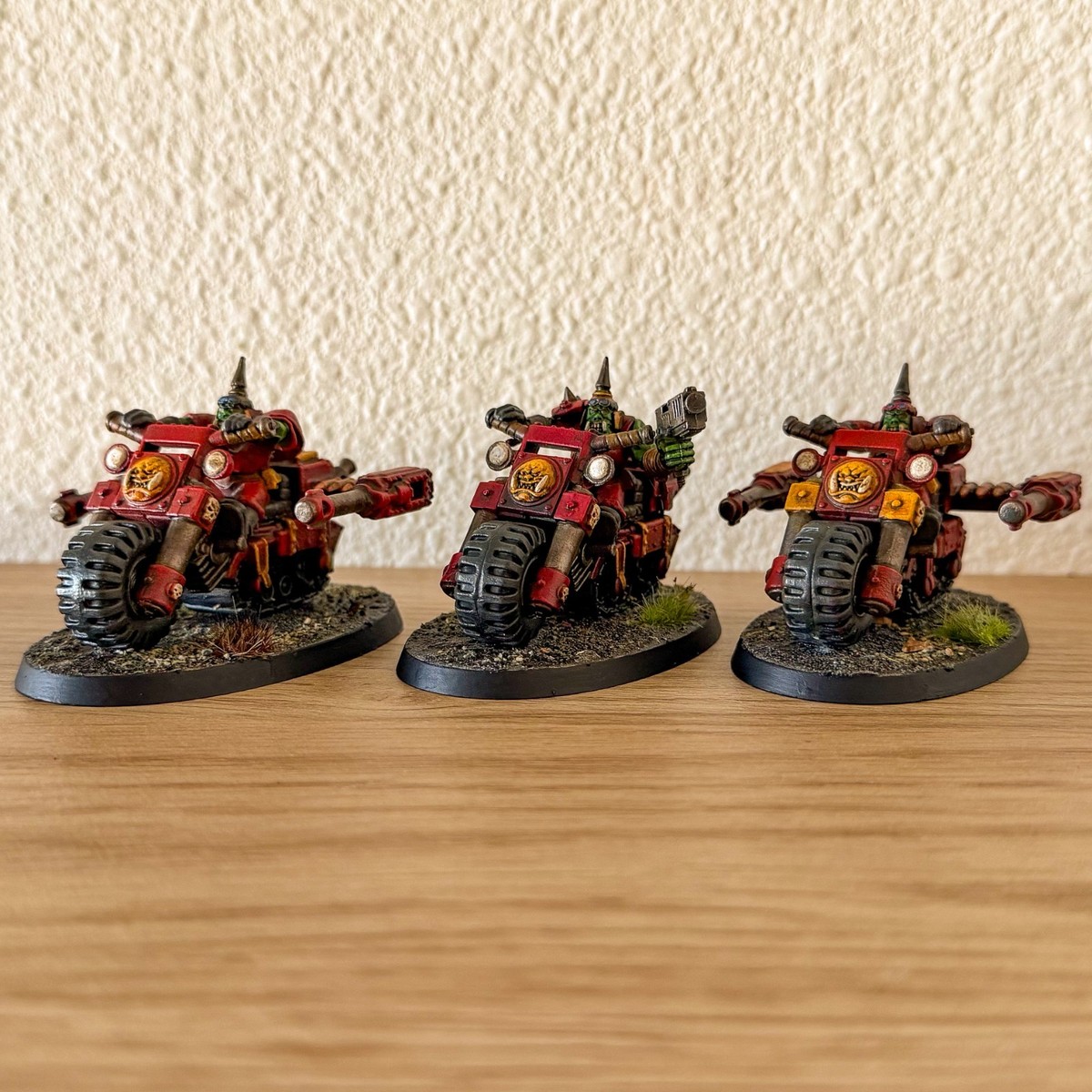 Warhammer 40k Orks - Painted Warbikers - Item 456-33 (OOP) | eBay