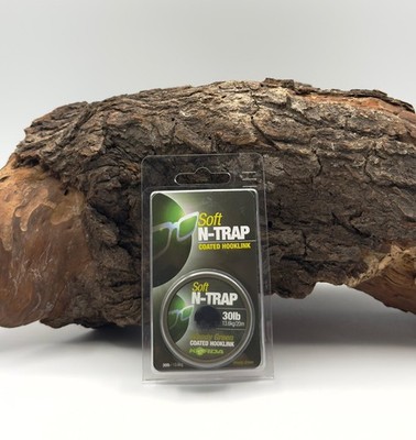 Korda N-Trap Soft 30lb 13,6kg Weedy Green Safe Zone Vorfachmaterial ummantelt