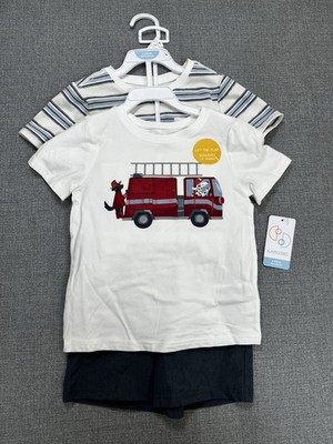 Flapdoodles Toddler Boy 4 PC Mix&Match Set Size 4T