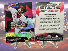 2026 Topps Series 1 Stars of MLB SMLB-27 Chase Burns Cincinnati Reds Baseball NM