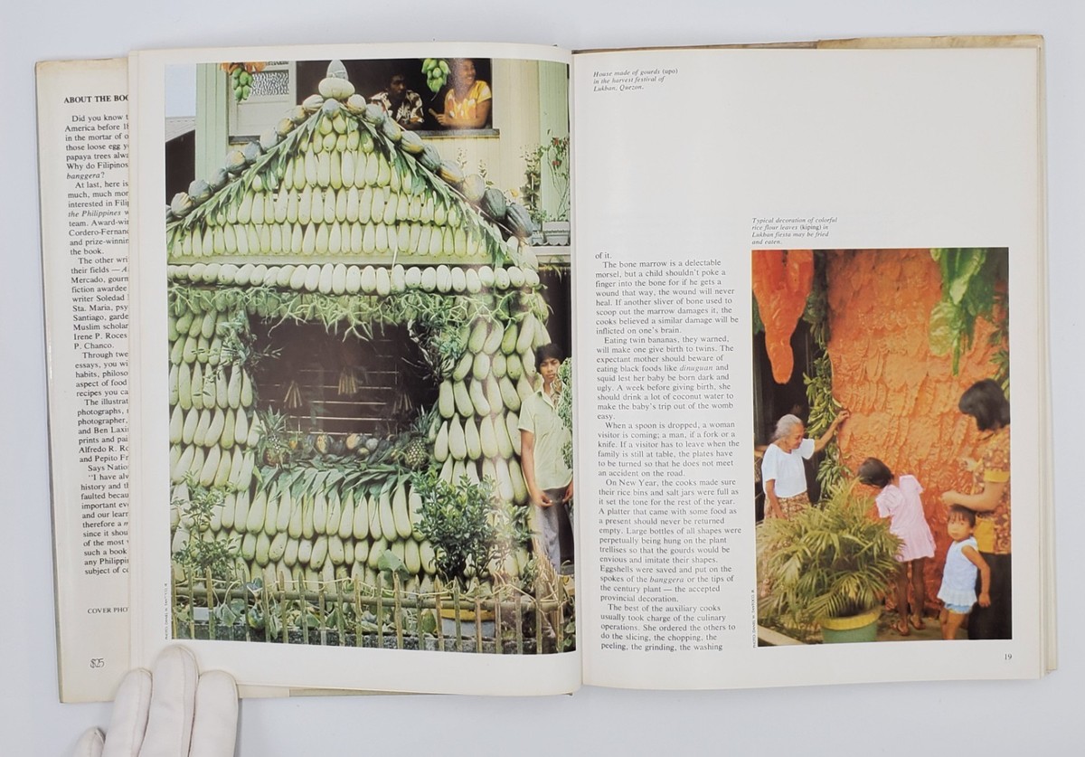 洋書 The Culinary Culture of the Philippines RARE 1976 1st Edition THE CULINARY CULTURE OF THE PHILIPPINES by
