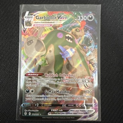 Garbodor VMAX 101/203 Evolving Skies Ultra Rare Holo Pokemon Card NM | eBay