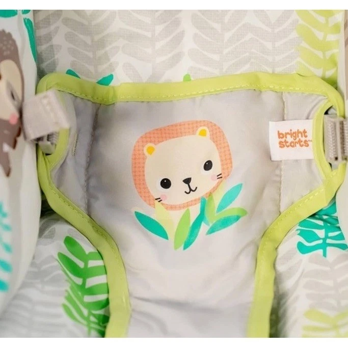 Удобный детский вышибала и вибрирующее детское сиденье Bright Starts Jungle Vines - Изображение 4 из 4