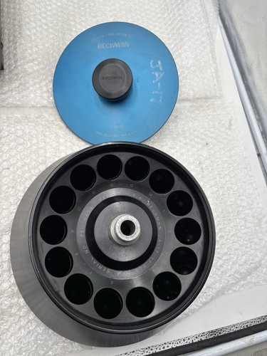 Beckman Coulter JA-17 Centrifuge Rotor 14 x 50 ml Fixed Angle w Lid 