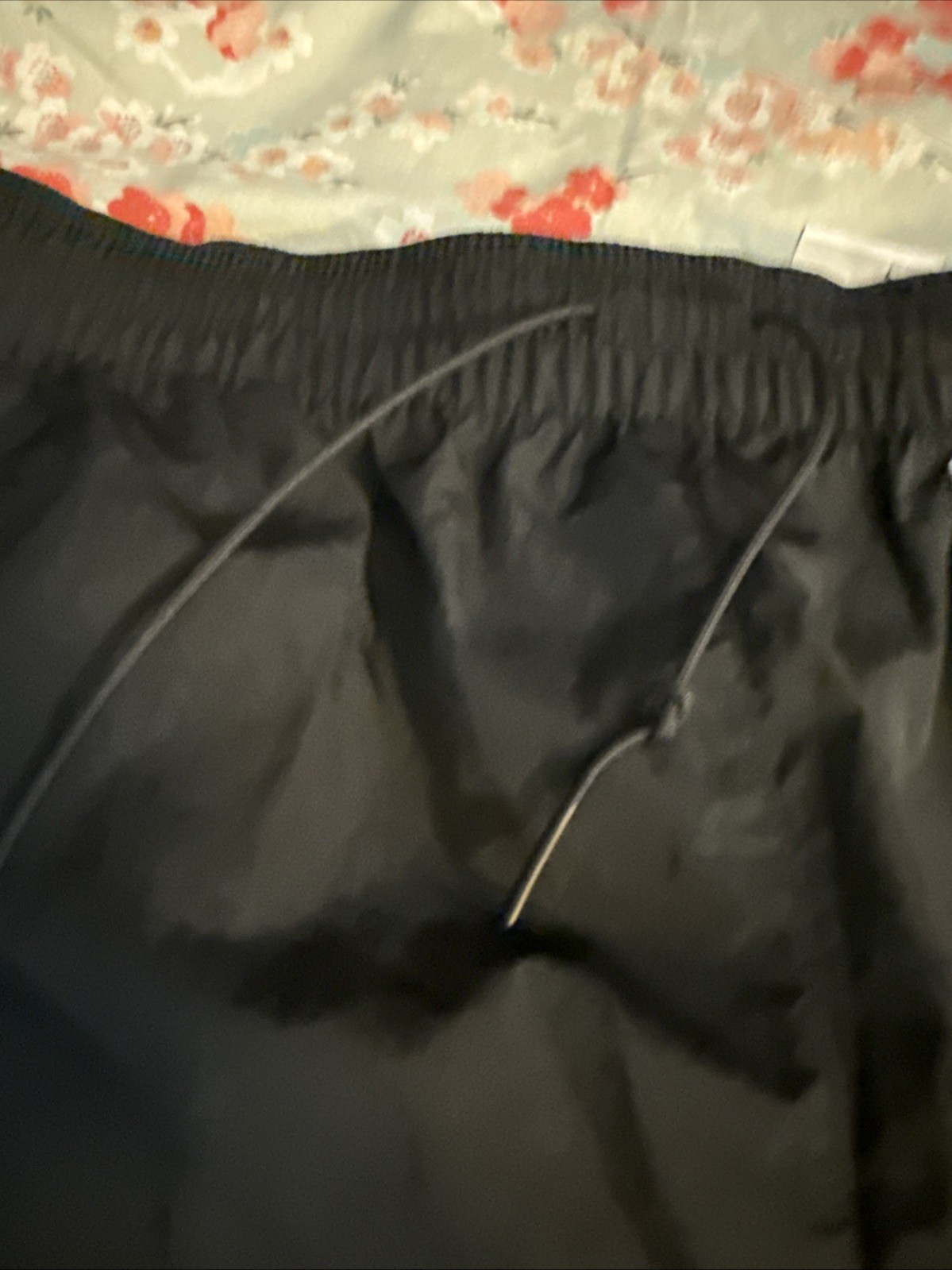 Nike Women's Windrunner High-Waisted Woven Open-Hem Pants Black Size Large image 8