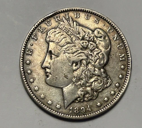 1894 O MORGAN DOLLAR XF DETAIL