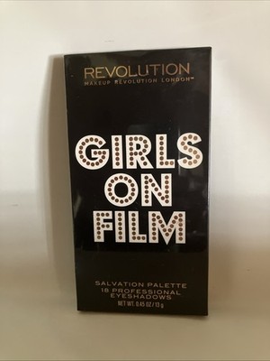 REVOLUTION MAKEUP SALVATION PALETTE PROFESSIONAL EYESHADOW GIRLS ON FILM RARE