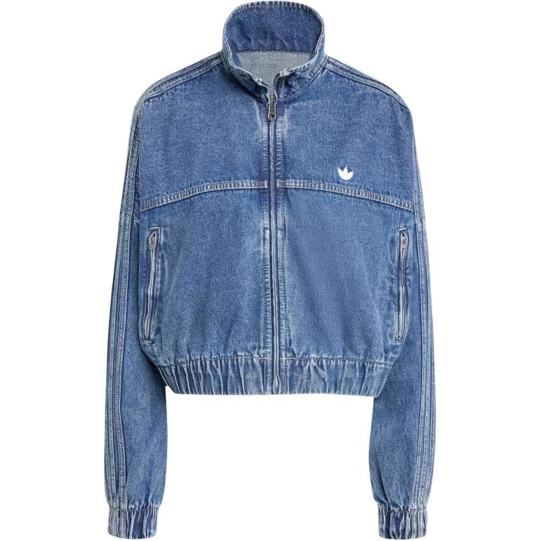 完売品】adidas Denim jacket デニムウォッシュジャケット adidas Originals Premium Essentials Track Top Soft Loose Denim