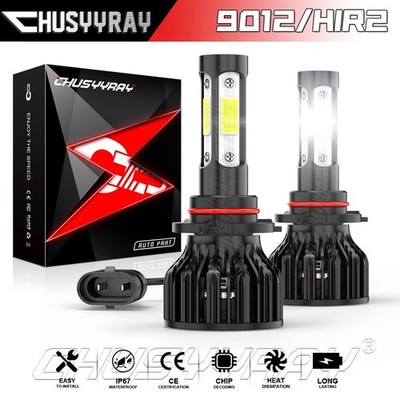 For 2018-2020 Mitsubishi Eclipse Cross 9012 HIR2 LED Headlights Bulbs Hi Lo Beam
